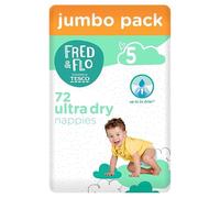 Fred & Flo Size 5 Nappies Jumbo 72 Pack