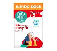 Fred & Flo Size 5 Nappy Pants Jumbo 66 Pack