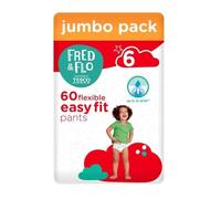 Fred & Flo Size 6 Nappy Pants Jumbo 60 Pack (Pack of 2)