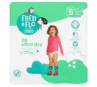 Fred & Flo Ultra Dry Nappies Size 6+ 26 Pack - (Pack of 6)