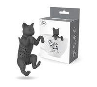 Fred & Friends Purr-Tea Cat Tea Infuser, Plastic, Grey