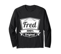 Fred Gift Shirt / Fred Personalized Name Birthday TShirt Long Sleeve T-Shirt
