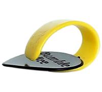 Fred Kelly Picks D5TB-XH-3 Delrin Bumblebee Teardrop Large Extra Heavy Guitar Pick,black/yellow