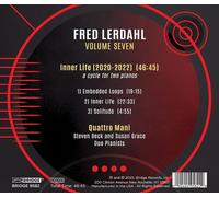 Quattro Mani - Music of Fred Lerdahl, Vol. 7