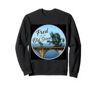 Fred on the old Seven, tree, 7 mile bridge Marathon Keys Sweatshirt