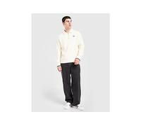 Fred Perry Longsleeve Half Zip Polo Shirt Ecru Off-White White size M