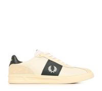 Fred Perry B4 Suede Trainers UK 9 Ecru