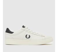 Men's Fred Perry Spencer Mens Leather Trainers NOS - White - Size: 8