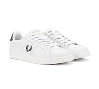 Fred Perry B721 Leather Men's White/Navy Trainers UK 6