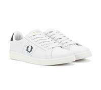 Fred Perry Men's B721 Leather Sneaker White/Navy