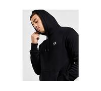 Fred Perry Badge Overhead Hoodie - Black - Mens L