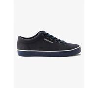 Fred Perry Baseline Canvas Mens Trainers - Navy 608 - Navy 608 - UK9 EU43 US10