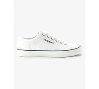 Fred Perry Baseline Canvas Mens Trainers - Snow White 129 - Snow White 129 - UK11 EU46 US13