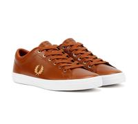 Fred Perry Baseline Leather Men's Tan/Champagne Trainers - UK 6 / EU 39 / US 7