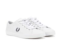 Fred Perry Baseline Leather Men's White/Navy Trainers UK 6