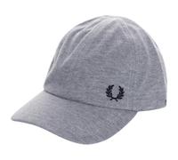 Fred Perry Brand Logo Pique Grey Classic Cap - One Size