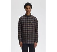 Fred Perry Brushed Twill Tartan Shirt - Large