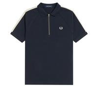 Fred Perry Cable Taped Polo Shirt Navy - XXL