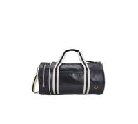 Fred Perry Classic Barrel Bag, Sports Bag, Navy Ecru, One Size