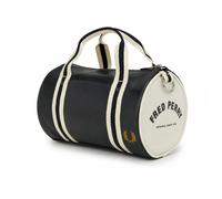 Fred Perry Classic Mini Barrel Bag Black/Ecru - One size