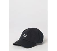 FRED PERRY Cotton Canvas Baseball Cap with Embroidered Logo - Size: OS - male