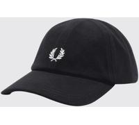FRED PERRY Cotton Canvas Baseball Cap with Embroidered Logo - Size: S - male