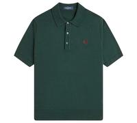 Fred Perry Cotton Knitted Polo Shirt - Grassroots - X-Large