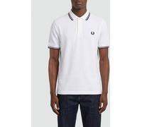 FRED PERRY Cotton Polo Shirt with Logo - Size: XL - male