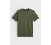 Fred Perry Crepe Piqué T-Shirt Green - L