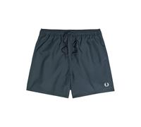 Fred Perry Logo-embroidered Shell Swim Shorts - Navy - S