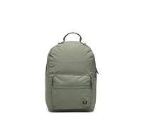 Fred Perry logo-patch backpack - Green One Size