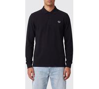FRED PERRY Long-Sleeved Piqué Cotton Polo Shirt With Embroidered Logo - Size: M - male