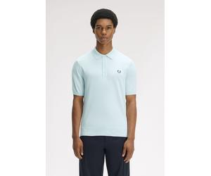 Fred Perry Long Staple Cotton Knitted Shirt - Large