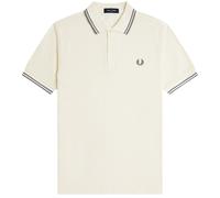 Fred Perry M3600 Twin Tipped Polo Shirt - Ecru - XL - Menswear XL