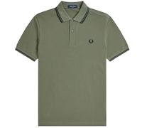 Fred Perry M3600 Twin Tipped Polo Shirt - Green
