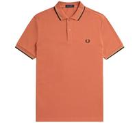 Fred Perry M3600 Twin Tipped Polo Shirt - Light Rust - M3600-V01 TWIN