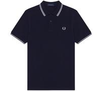 Fred Perry Polo shirt SLIM FIT TWIN TIPPED in Marine EU 3XL