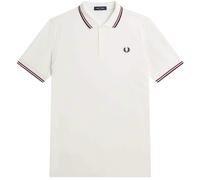 Fred Perry M3600 Twin Tipped Polo Shirt - Snow White