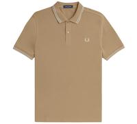 Fred Perry M3600 Twin Tipped Polo Shirt - Warmstone - M3600-V19 TWIN T