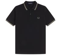 Fred Perry M3600 Twin Tipped Shirt - Black L L