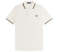Fred Perry M3600 Twin Tipped Shirt - Ecru S S