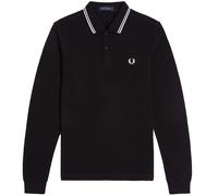 Fred Perry Twin Tipped Long Sleeve Polo Shirt