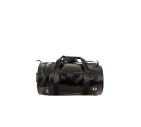 Fred Perry Tonal Classic Barrel Bag Black/Gold Size: 1 SIZE