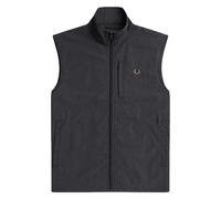 Fred Perry Mens Anchor Gilet - Grey - XS - Grey - 100% Polyamide