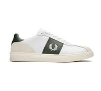 Fred Perry Mens B4 Leather Trainers - White - Size UK 10