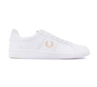 Fred Perry Mens B721 Trainers - White Leather - Size UK 8