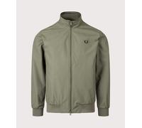 Fred Perry Mens Brentham Jacket - Colour: X21 Laurel Wreath Green - Size: XL