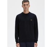 Fred Perry Mens Classic Crewneck Jumper - Navy 795 - Navy 795 - M