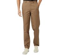 Fred Perry Mens Classic Trousers - Brown - Brown - 28R - 100% Cotton