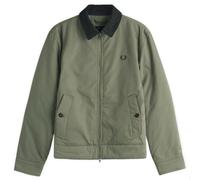 Fred Perry Men's Cotton Caban Jacket Laurel W Grn